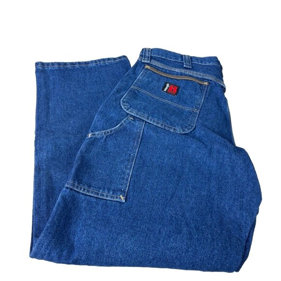 Wrangler Riggs Men 34x30 Carpenter Double Knee Workwear Heavy JeansNew No Tag